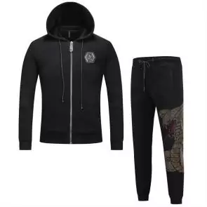 philipp plein jogging pas cher hoodie hot drill snake